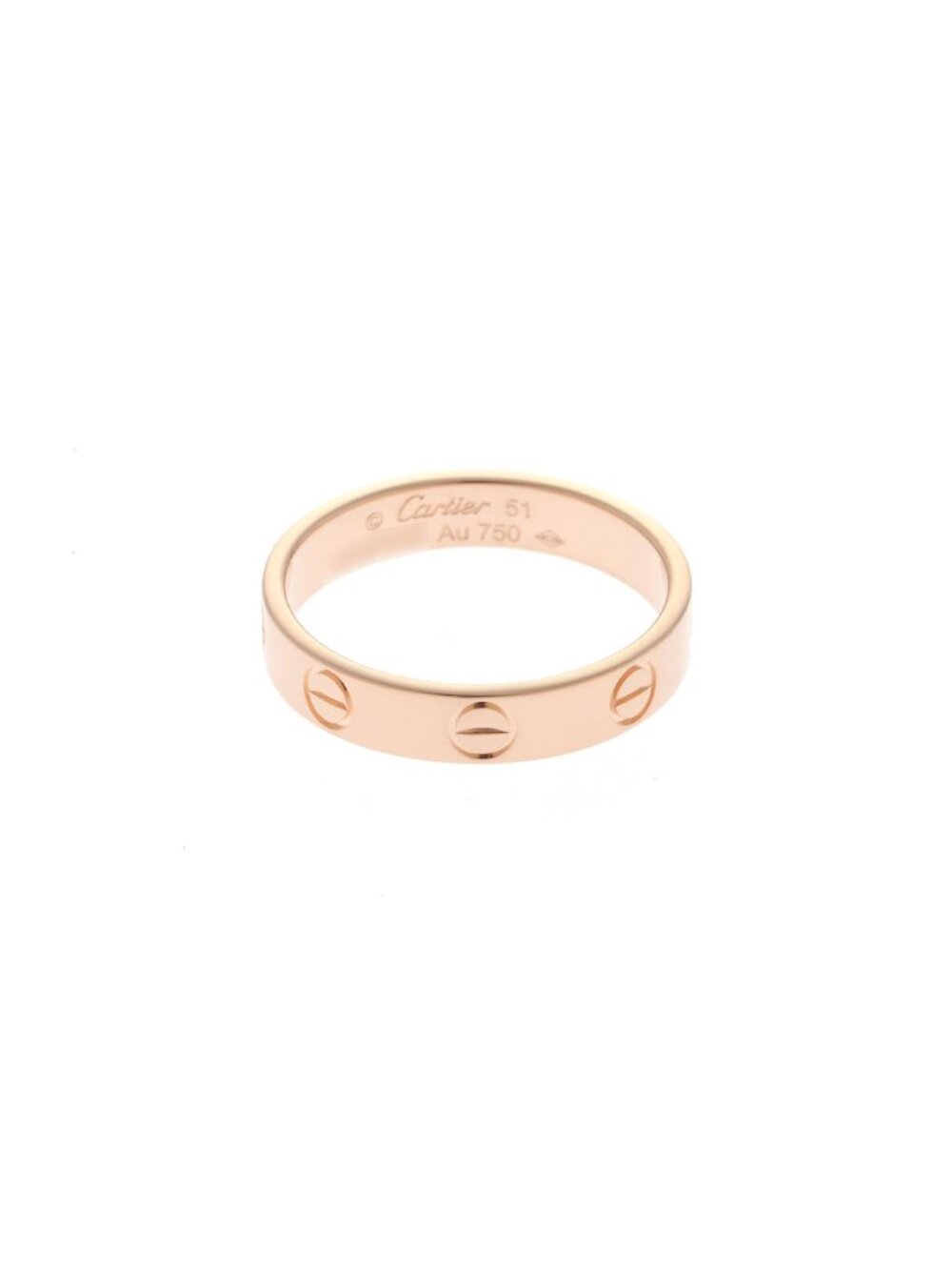 Cartier Mini Love 51 Ring Pink Gold